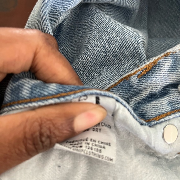 UNIF Light Wash Straight Denim Jeans Size 25 - Picture 11 of 11